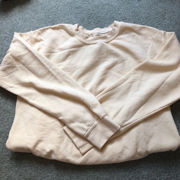 Brandy Melville Tops - Faded Yellow Vintage Pullover